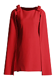SUPER WHOLESALE | Faustina Bow Cape Mini Dress