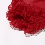 SUPER WHOLESALE | Anneline V Neck Ruched Mini Dress In Red