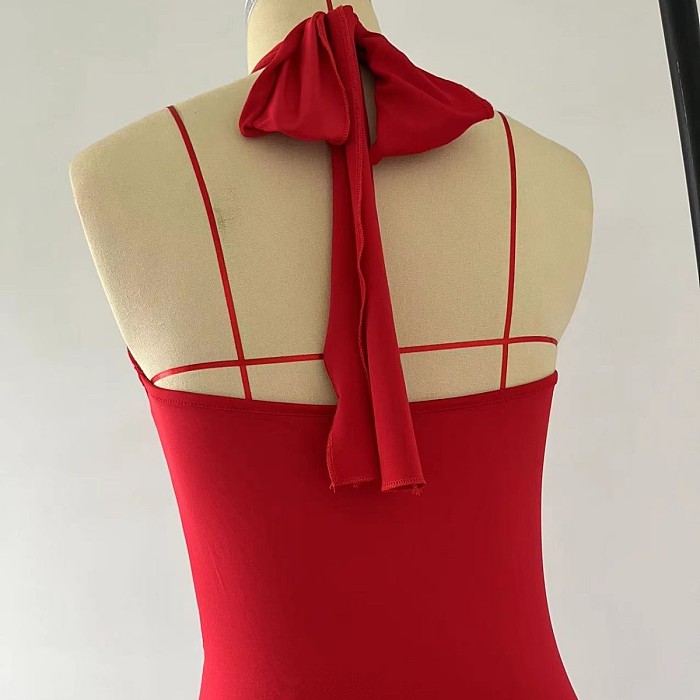SUPER WHOLESALE | Pomeline Rose Bodycon Maxi Dress In Red