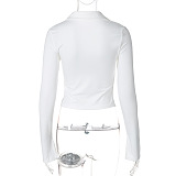 SUPER WHOLESALE | Zipped T Shirt
