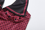 SUPER WHOLESALE | Polka Off-shoulder Dress