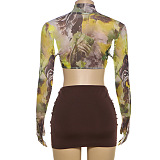 SUPER WHOLESALE | Printed Skirt Set