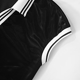 SUPER WHOLESALE | Shirt Collar Mini Dress
