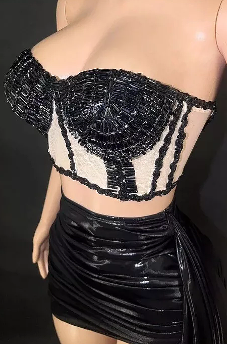 SUPER WHOLESALE |  Grande dress set (black)