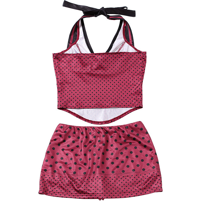 SUPER WHOLESALE | Polka Off-shoulder Dress