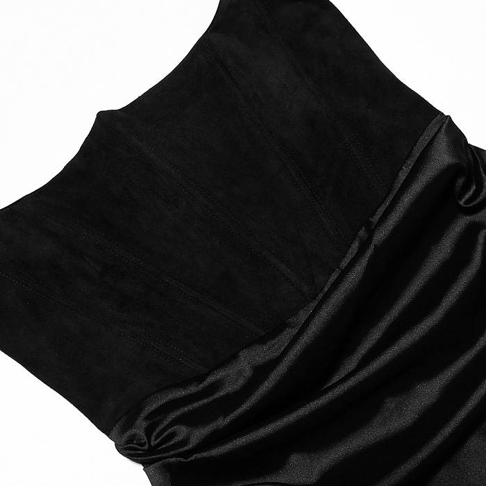 SUPER WHOLESALE | Delicate Strapless Dress (black)