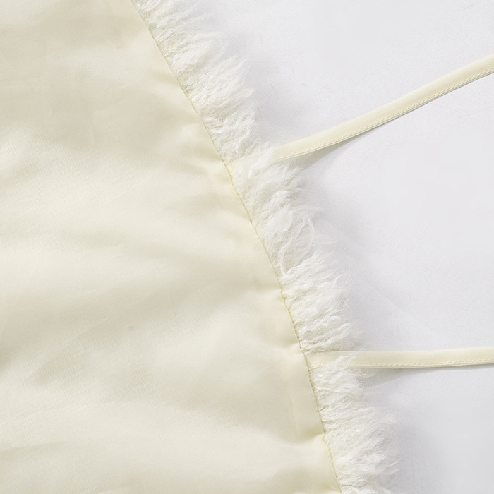 SUPER WHOLESALE | Furry Halter Top