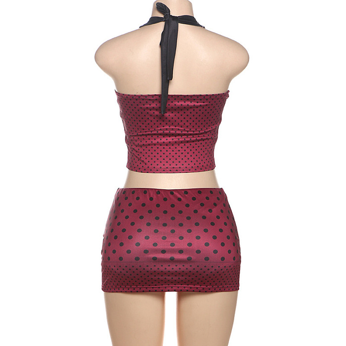 SUPER WHOLESALE | Polka Off-shoulder Dress