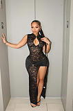 SUPER WHOLESALE |  Lace Split Dress