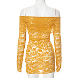 SUPER WHOLESALE |  Strapless Layers Lace Dress