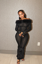 SUPER WHOLESALE | Lace Patchwork Pants Set