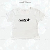 SUPER WHOLESALE | Cunty Crop Tee