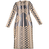 SUPER WHOLESALE |Printed Bodycon Dress