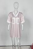 SUPER WHOLESALE | Jersey Dress Pink