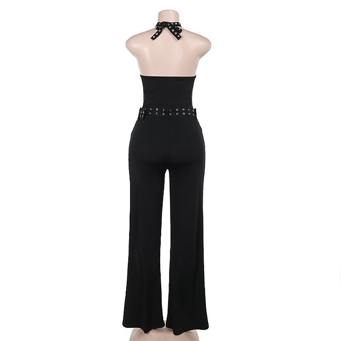 SUPER WHOLESALE | Lace Up Jumpsuit