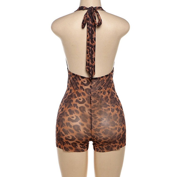 SUPER WHOLESALE |Leopard romper