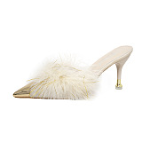 SUPER WHOLESALE | Feather Toe Pump