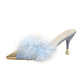 SUPER WHOLESALE | Feather Toe Pump
