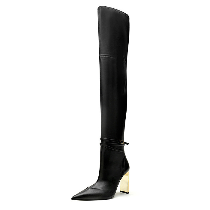 SUPER WHOLESALE | Over-the-Kneel Leather Boots