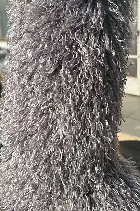 SUPER WHOLESALE |  Over-the-knee Teddy Boots
