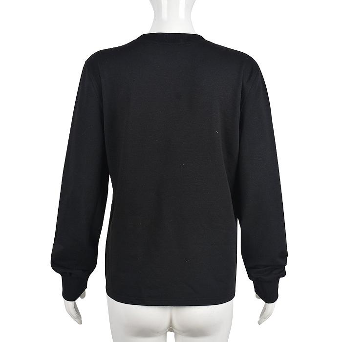 SUPER WHOLESALE |  Printed Sweater(white)