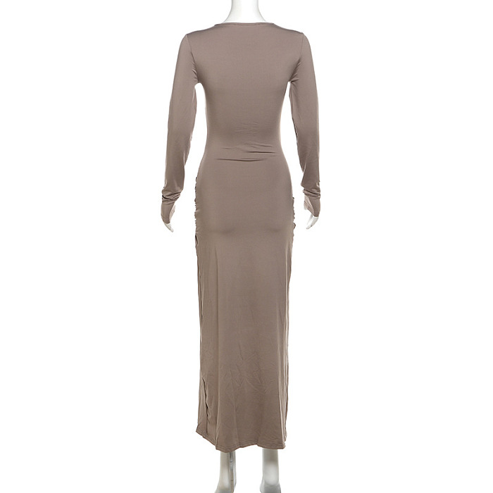 SUPER WHOLESALE | Split Bodycon Dress