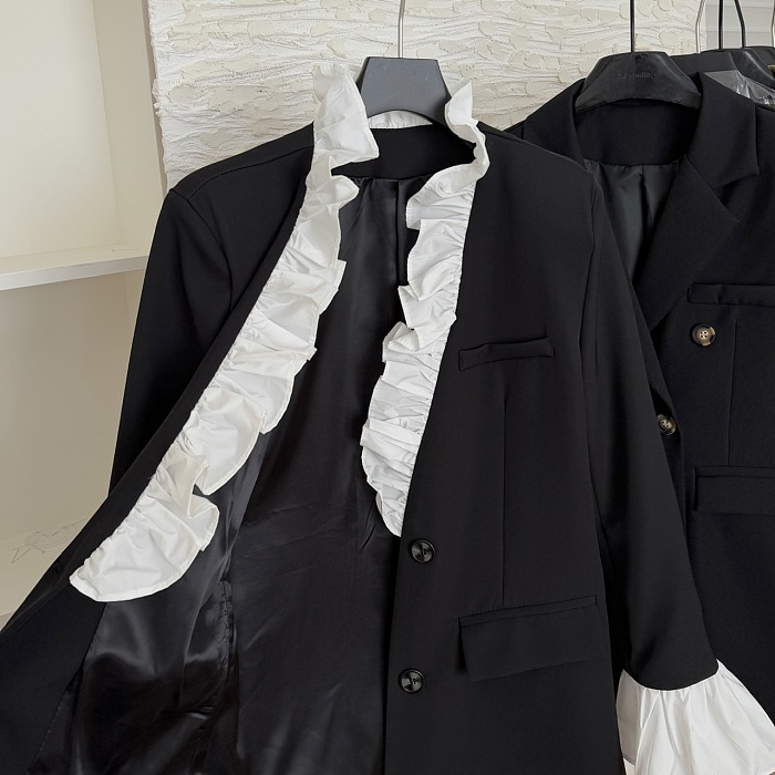 SUPER WHOLESALE | Wave Hem Blazer