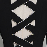 SUPER WHOLESALE | Cut-out Fitted Blazer Top