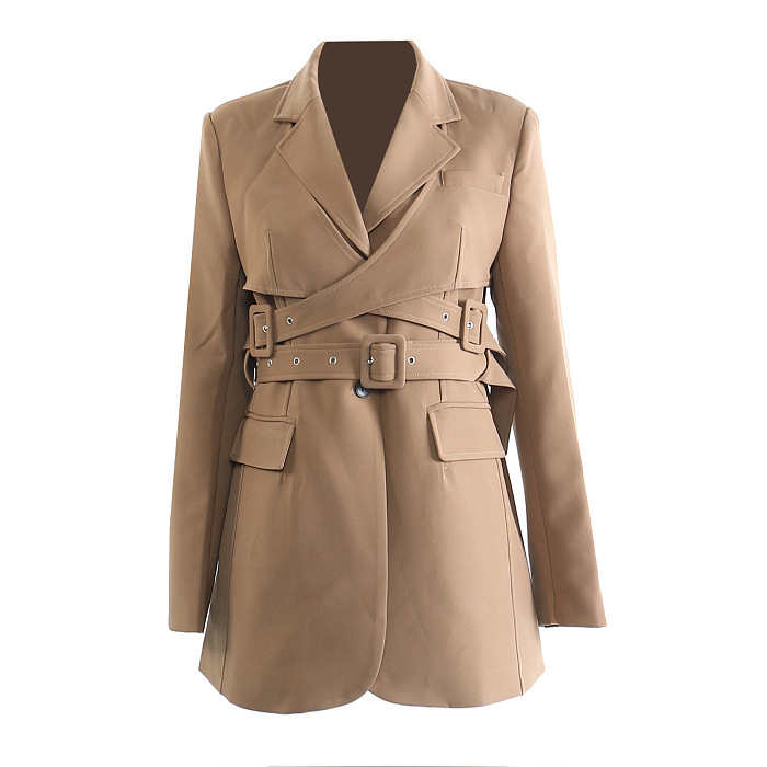 SUPER WHOLESALE | Fitted Trench Coat