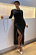 SUPER WHOLESALE | Split Bodycon Dress