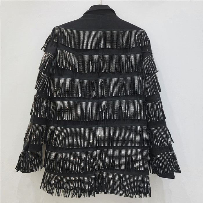 SUPER WHOLESALE | Fringes Blazer