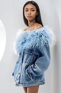 SUPER WHOLESALE | Strapless Jacket Top
