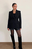 SUPER WHOLESALE | Blazer Top(black)