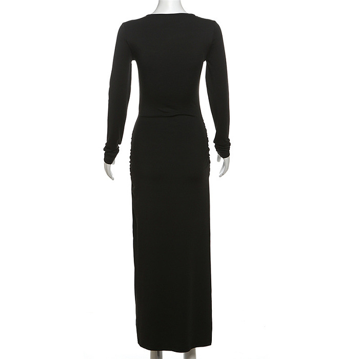 SUPER WHOLESALE | Split Bodycon Dress