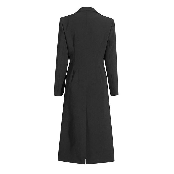 SUPER WHOLESALE| Buckle Designed Blazer Trench