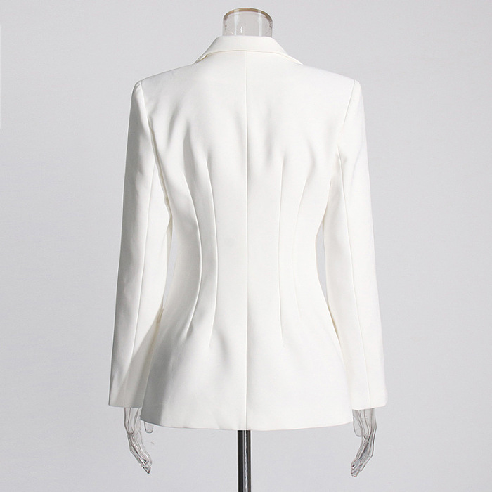 SUPER WHOLESALE| Buckle Designed Blazer