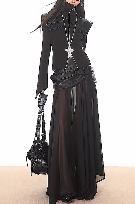 SUPER WHOLESALE |  Matrix-styl Skirt