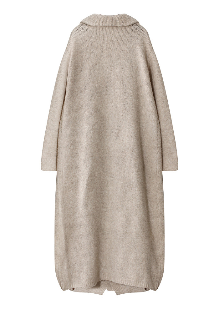 SUPER WHOLESALE | Turtle Neck Knitted Set with Coat