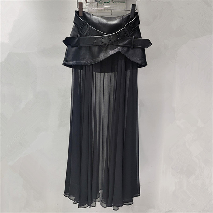SUPER WHOLESALE |  Matrix-styl Skirt