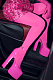 SUPER WHOLESALE | Tights in Rose