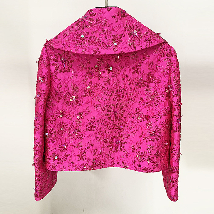 SUPER WHOLESALE | Embroidered Flower Dress with Blazer