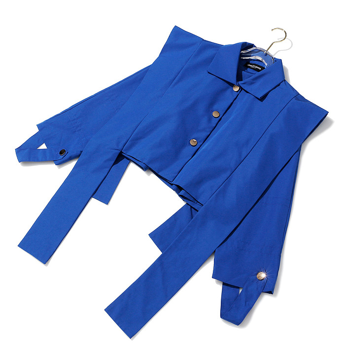 SUPER WHOLESALE | Patchwork Shirt Top