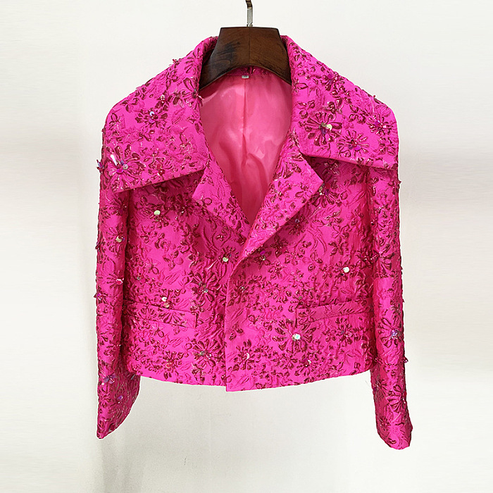 SUPER WHOLESALE | Embroidered Flower Dress with Blazer