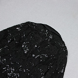 SUPER WHOLESALE | Lace Blazer Set(black)