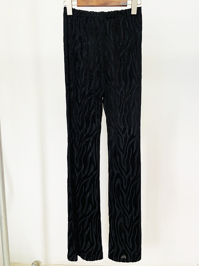 SUPER WHOLESALE | See through Zebra Pants Set