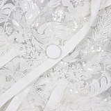 SUPER WHOLESALE | Lace Blazer Set(white)