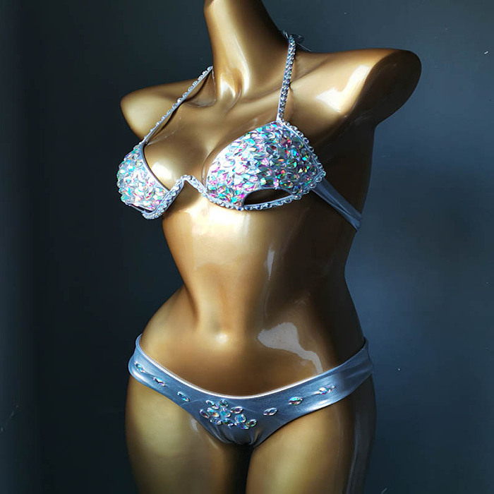 SUPER WHOLESALE |  Halter Bikini Set