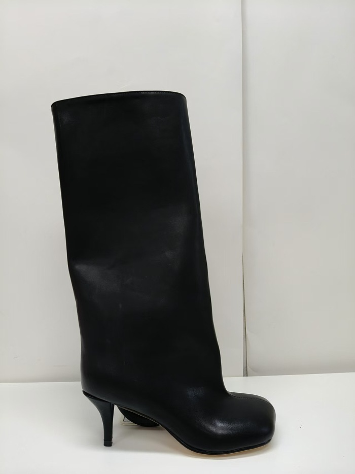 SUPER WHOLESALE | Slip-on Knee-high Boots
