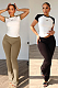 SUPER WHOLESALE |  Pants Set in Two Tones