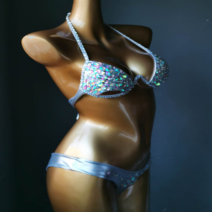 SUPER WHOLESALE |  Halter Bikini Set